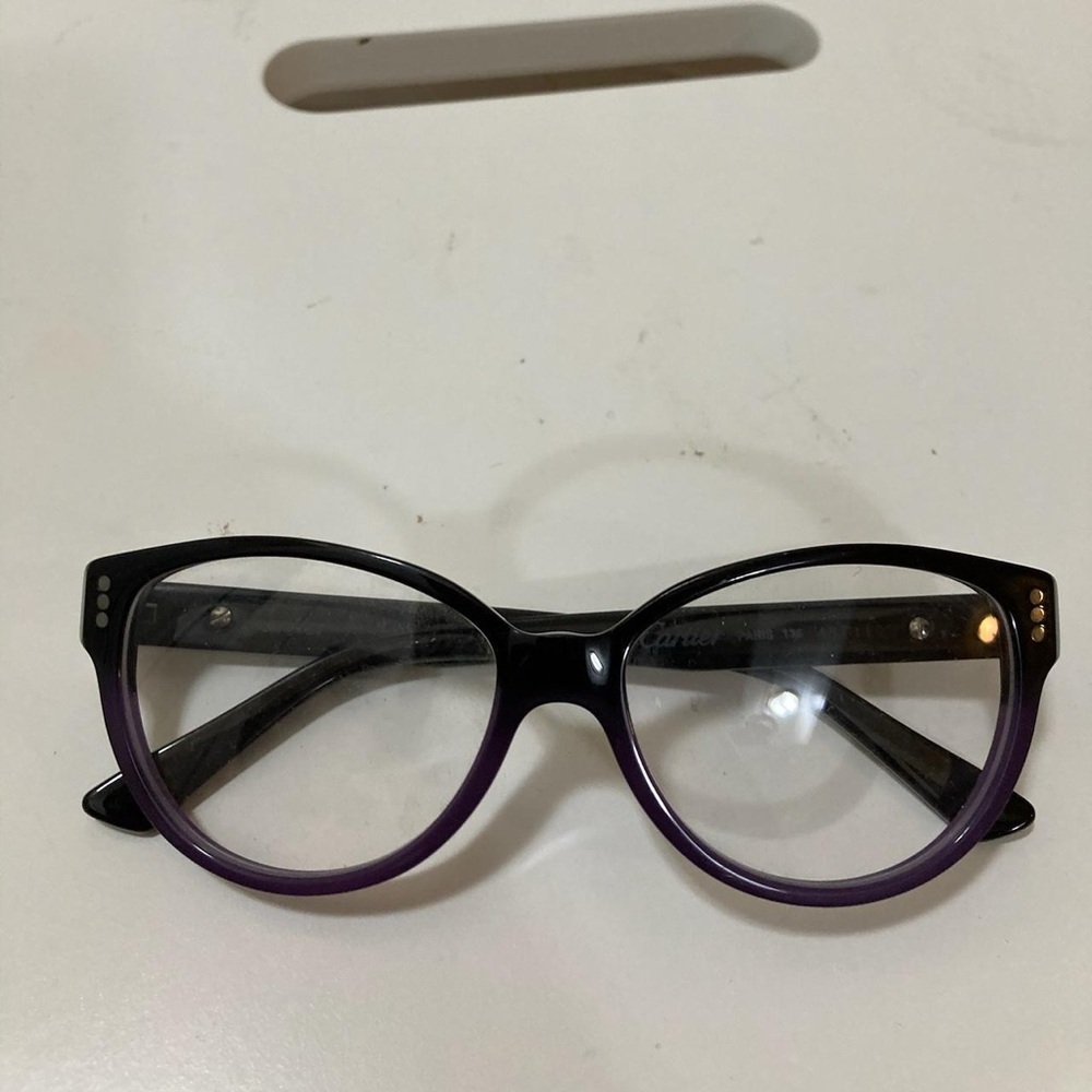 Cartier optical cat eye glasses